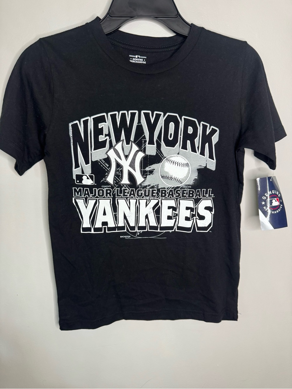 MLB New York Yankees Black Graphic Tee